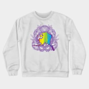 Alaska Mandala Pride Crewneck Sweatshirt